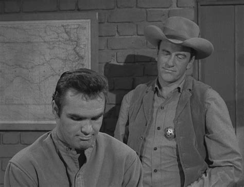 A morality drama about a wounded outlaw and two women asked to take care of him. . Gunsmoke caleb cast